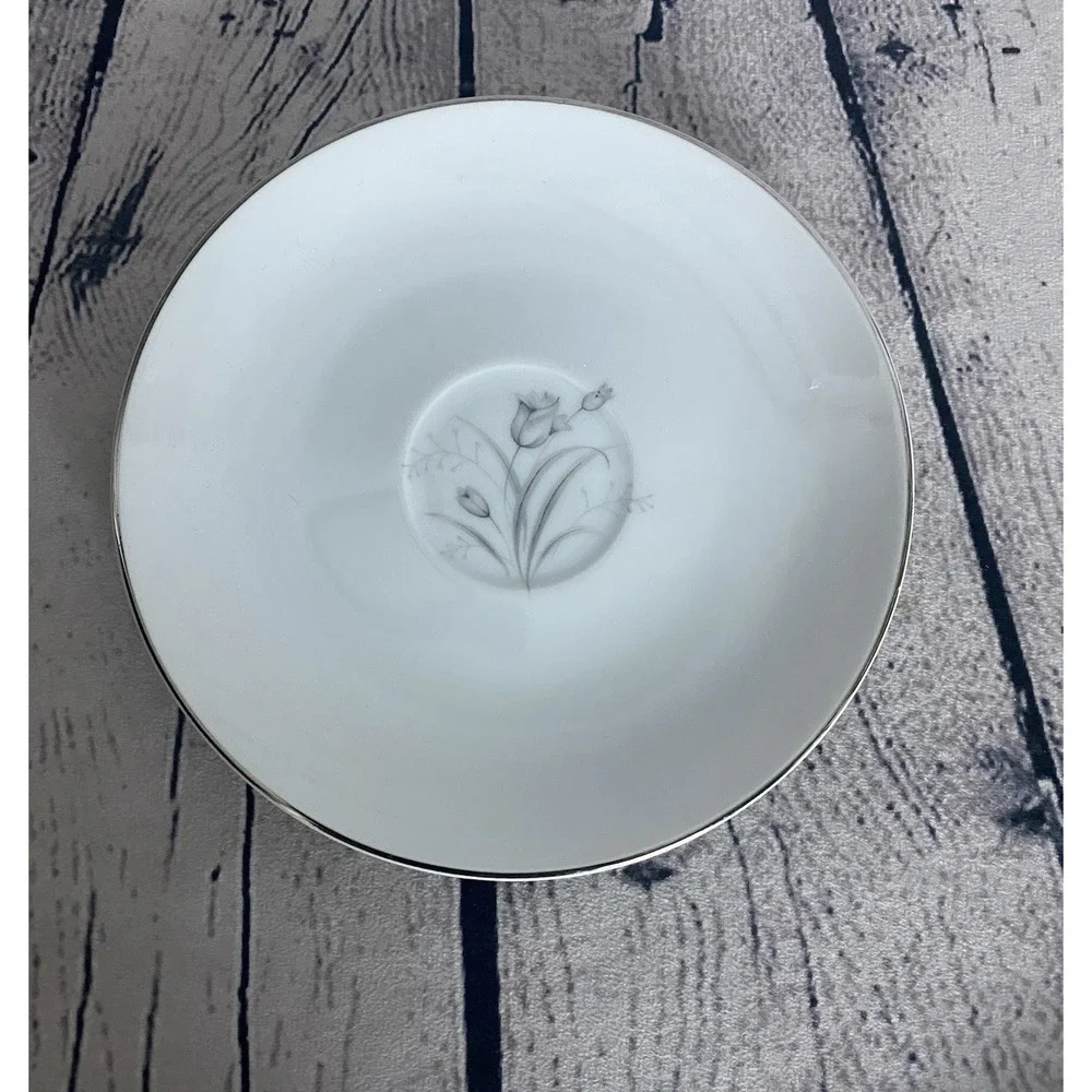 VTG Creative Royal Elegance Fine China Coffee Tea Cup & Saucer Wheat Flower